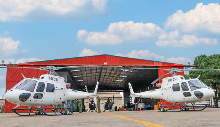Nigerian Air Force receives new H125 helicopters from Airbus